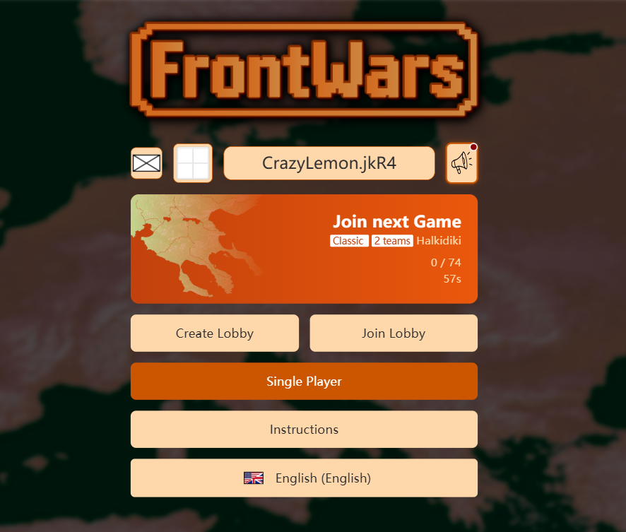 FrontWars.io – Multiplayer Global Strategy Battle Game